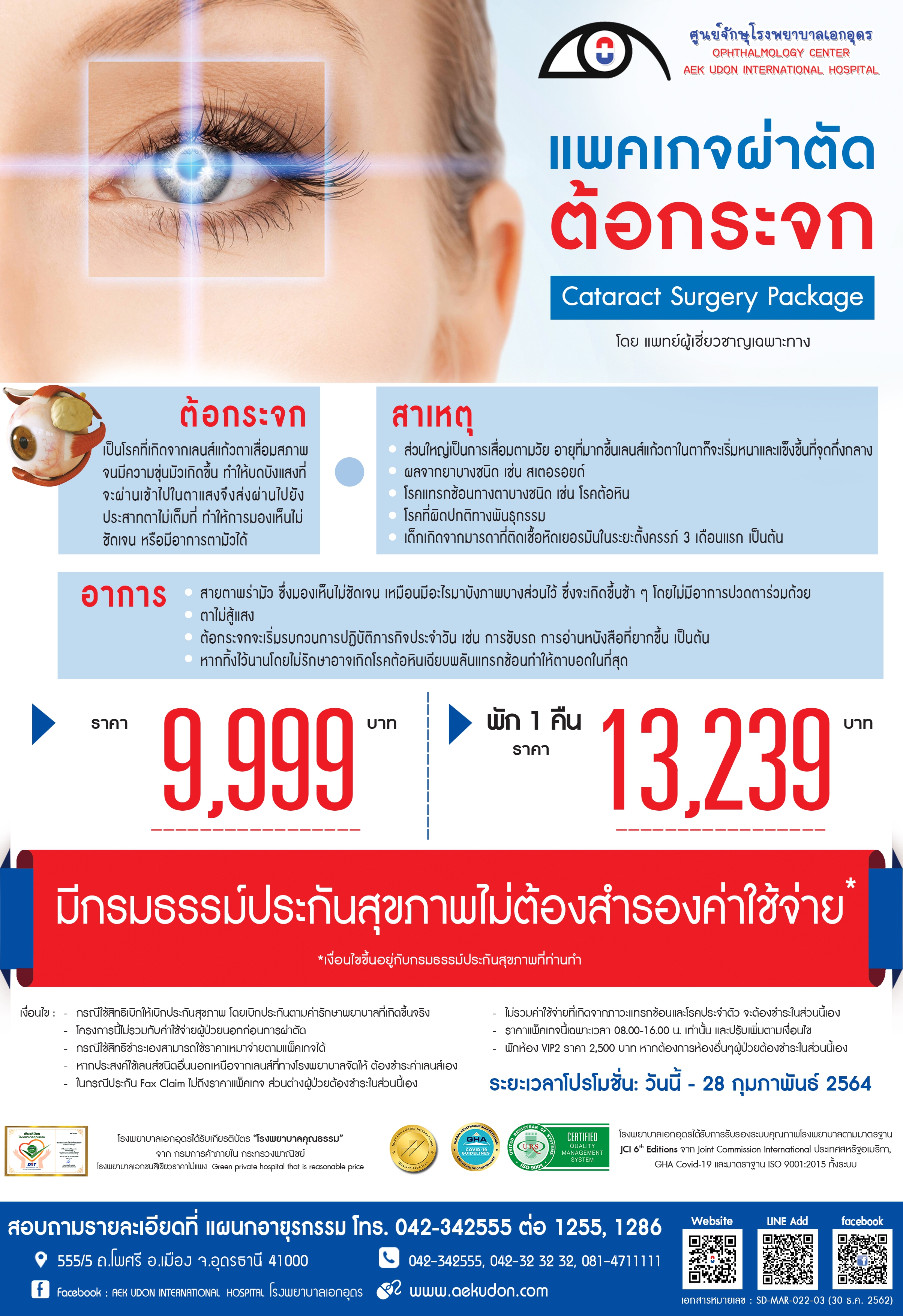 แพคเกจต้อกระจก