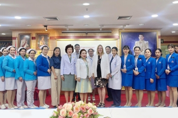 คณะผู้แทนจากสถานเอกอัครราชทูตสหรัฐอเมริกา ประจำสปป.ลาว เข้าเยี่ยมชมโรงพยาบาลเอกอุดร